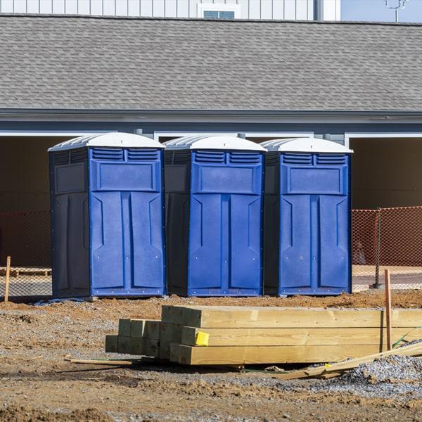 job site portable toilets offers weekly cleaning and maintenance services for all of our portable toilets on construction sites